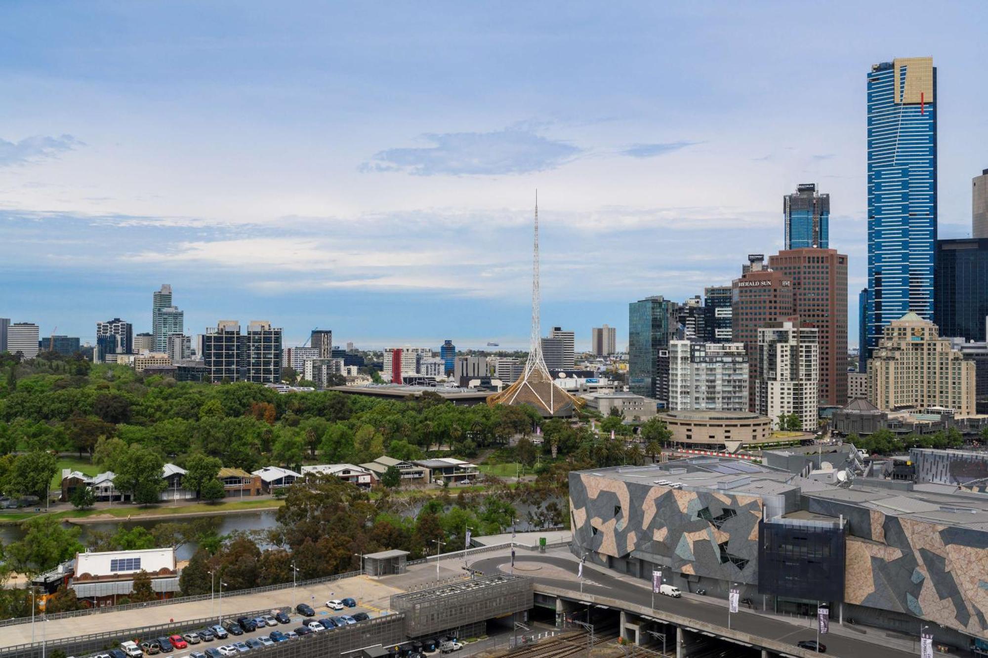 Adina Apartment Hotel Melbourne Flinders Street Zewnętrze zdjęcie